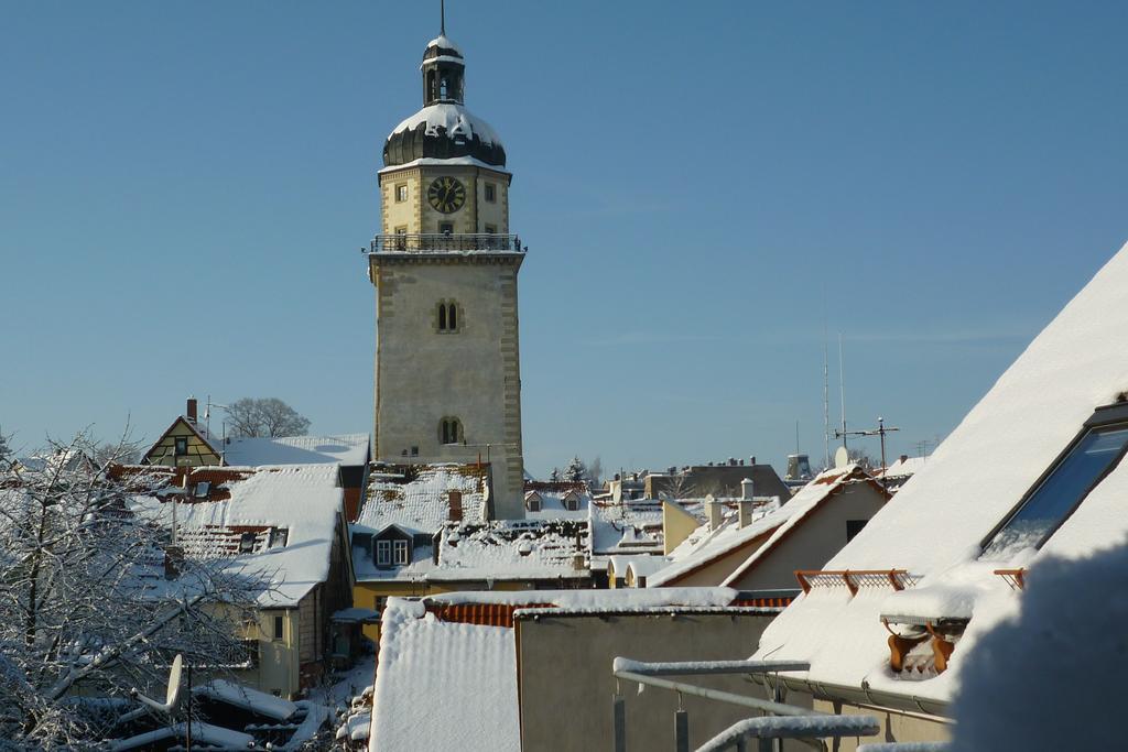 Hotel Am Rossplan Altenburg Esterno foto