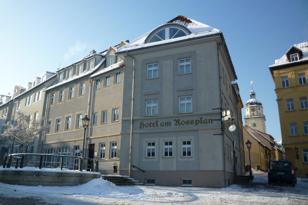 Hotel Am Rossplan Altenburg Esterno foto