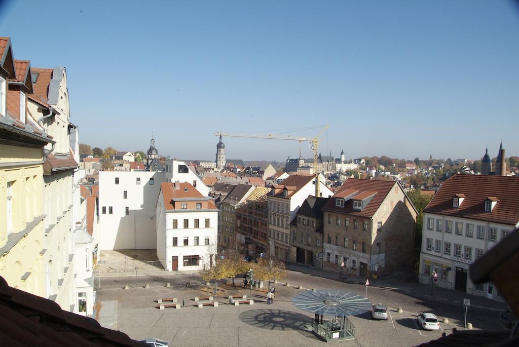 Hotel Am Rossplan Altenburg Esterno foto