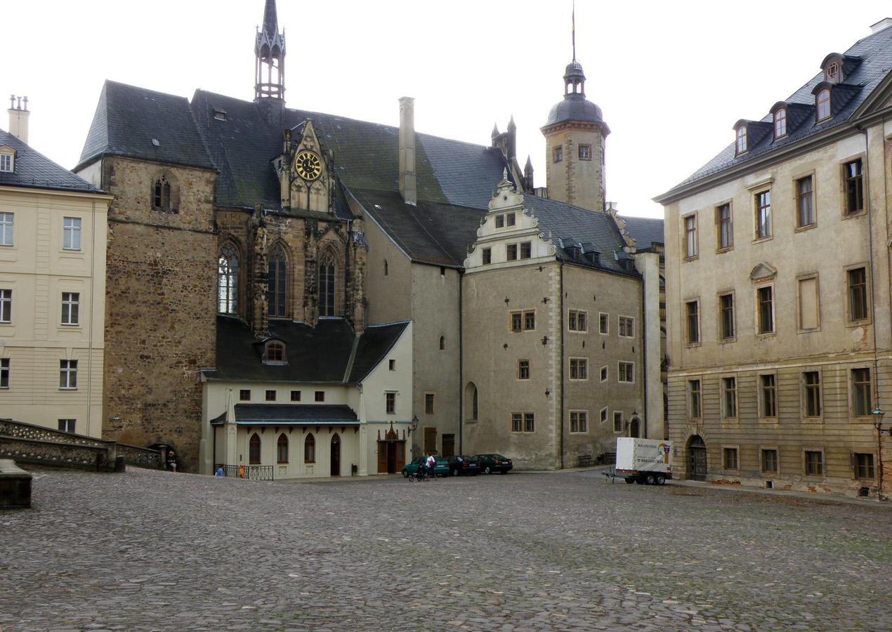 Hotel Am Rossplan Altenburg Esterno foto