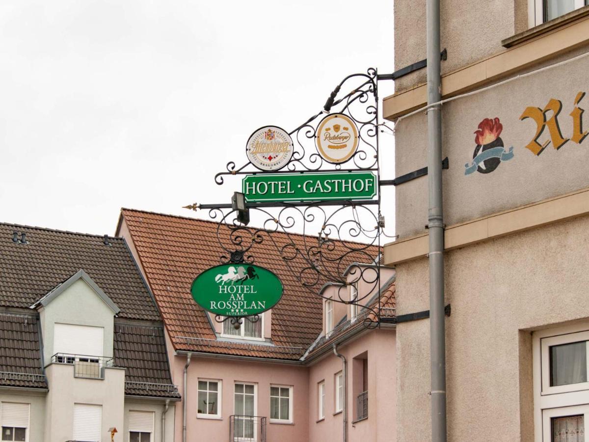 Hotel Am Rossplan Altenburg Esterno foto